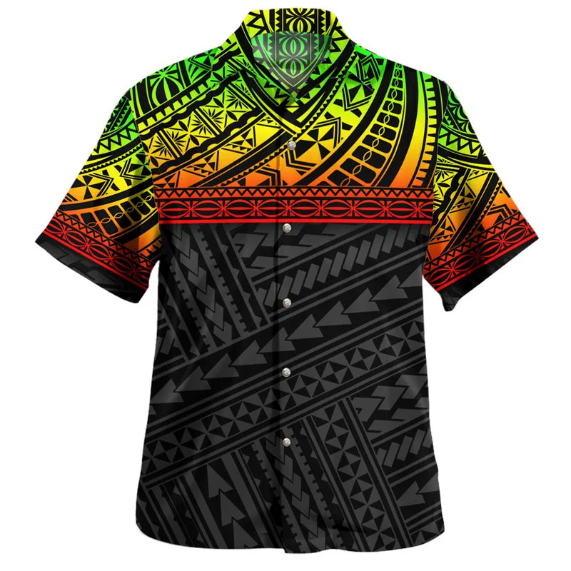 Chemise Hawaïenne Colorée Homme – Style Tendance