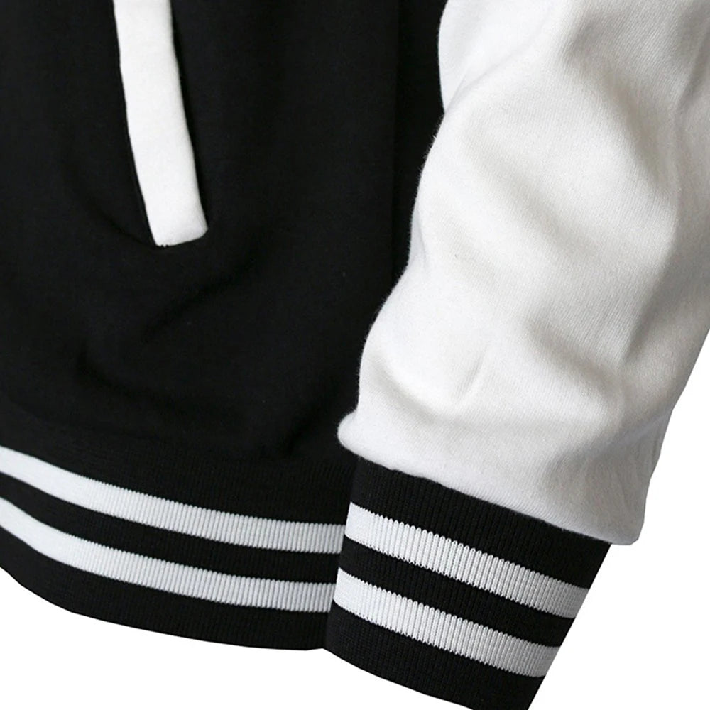 Veste Oversize Homme Noir & Blanc