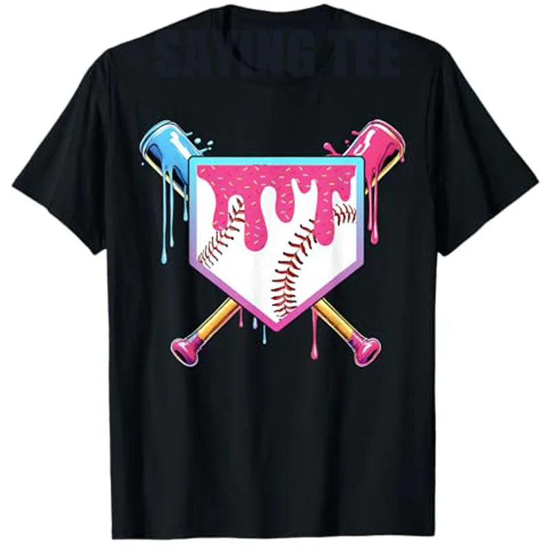 T-shirt Baseball Glace Homme