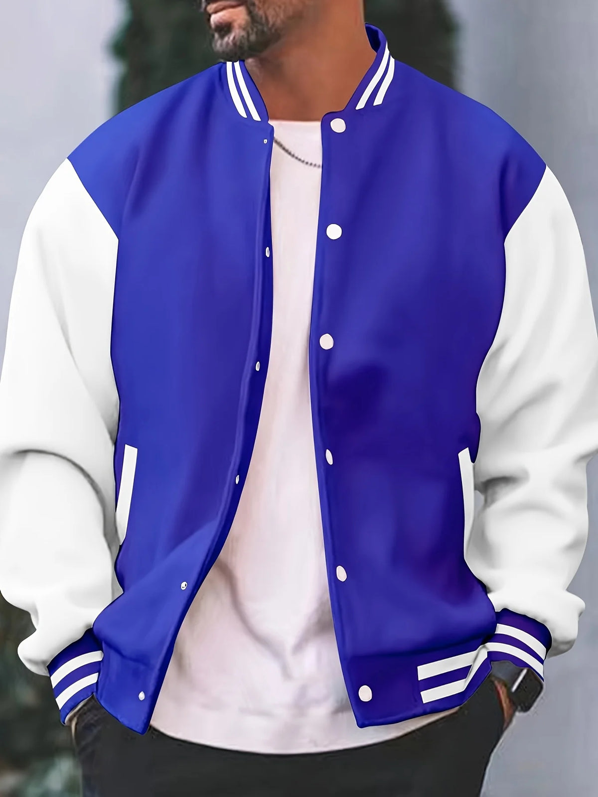 Veste Homme Boutonnée Style Automne-Hiver