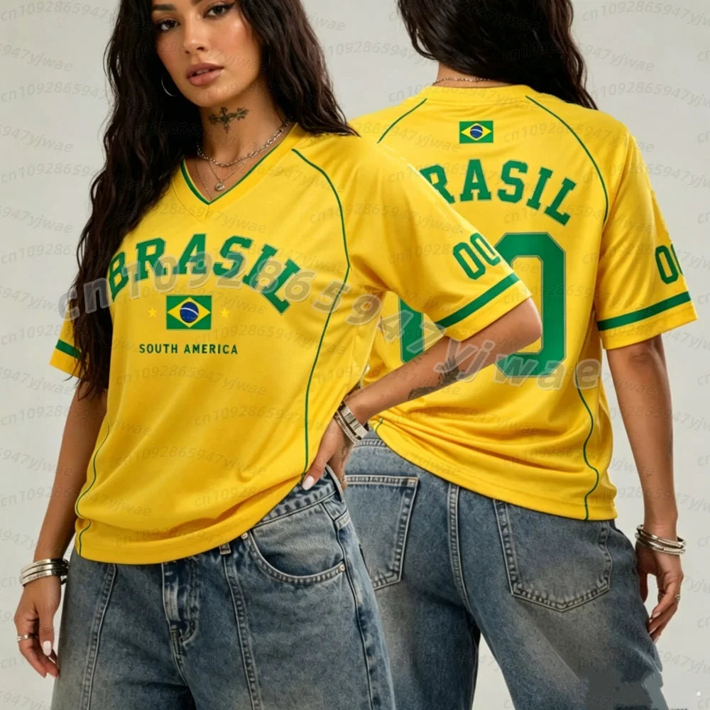 Maillot Brésil N°10 – Collection Football 2026