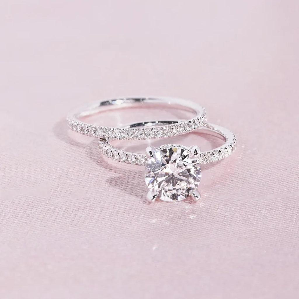 Lot de Bagues Femme Plaquées Argent