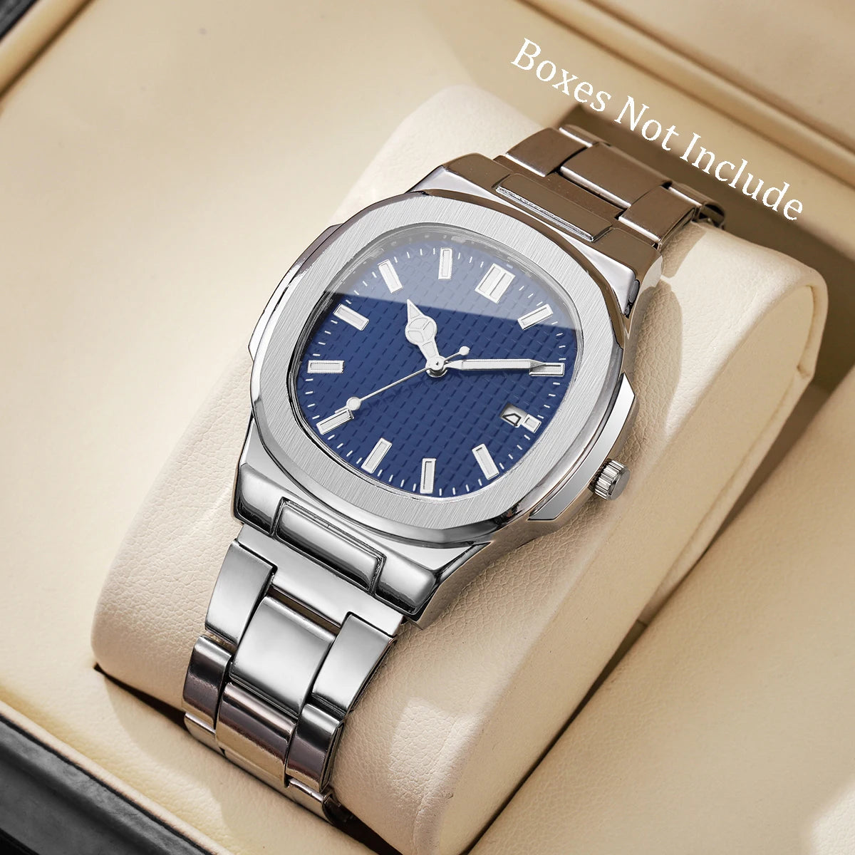 Montre Homme Élégante à Cadran Carré