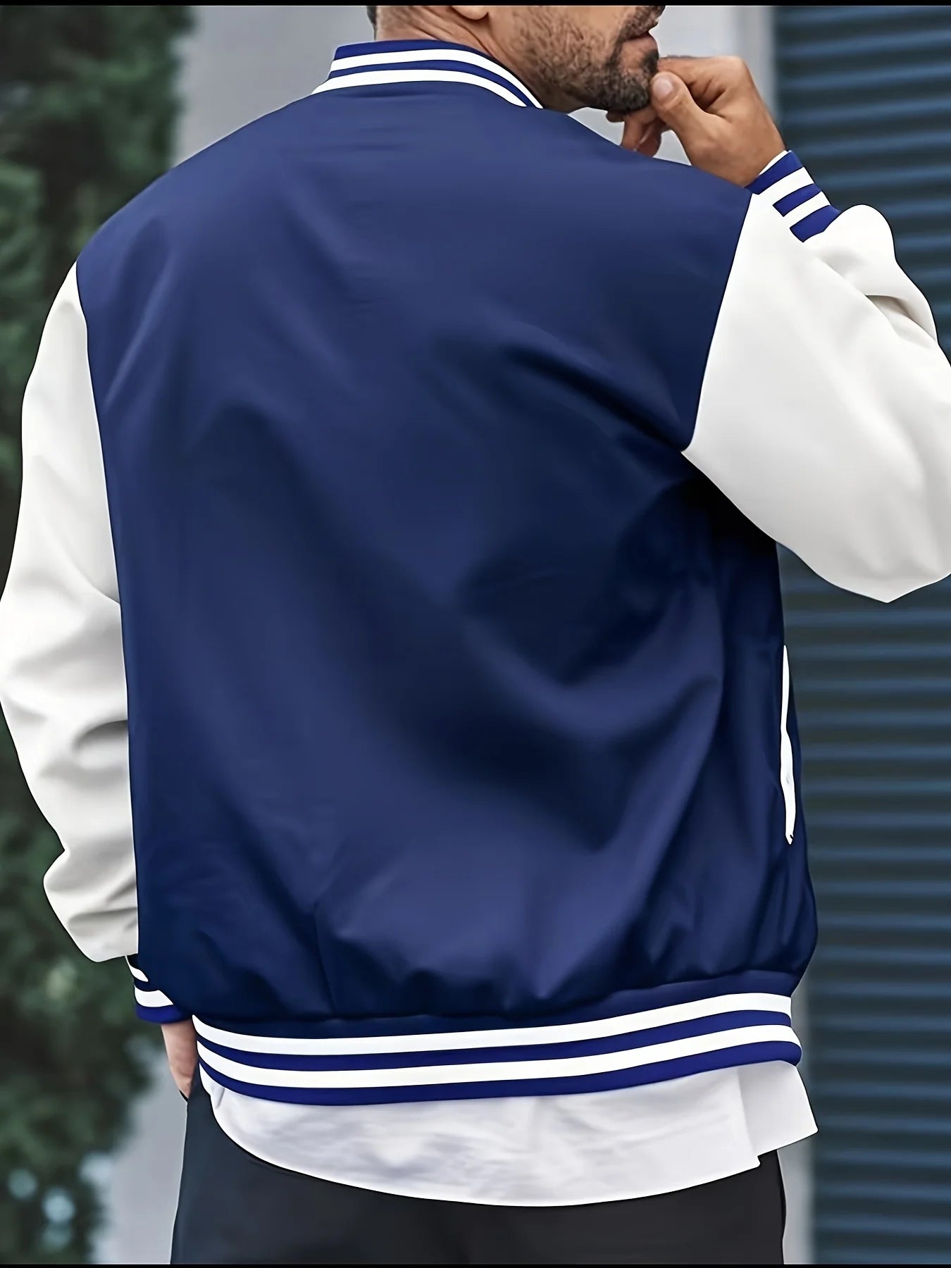 Veste Homme Boutonnée Style Automne-Hiver