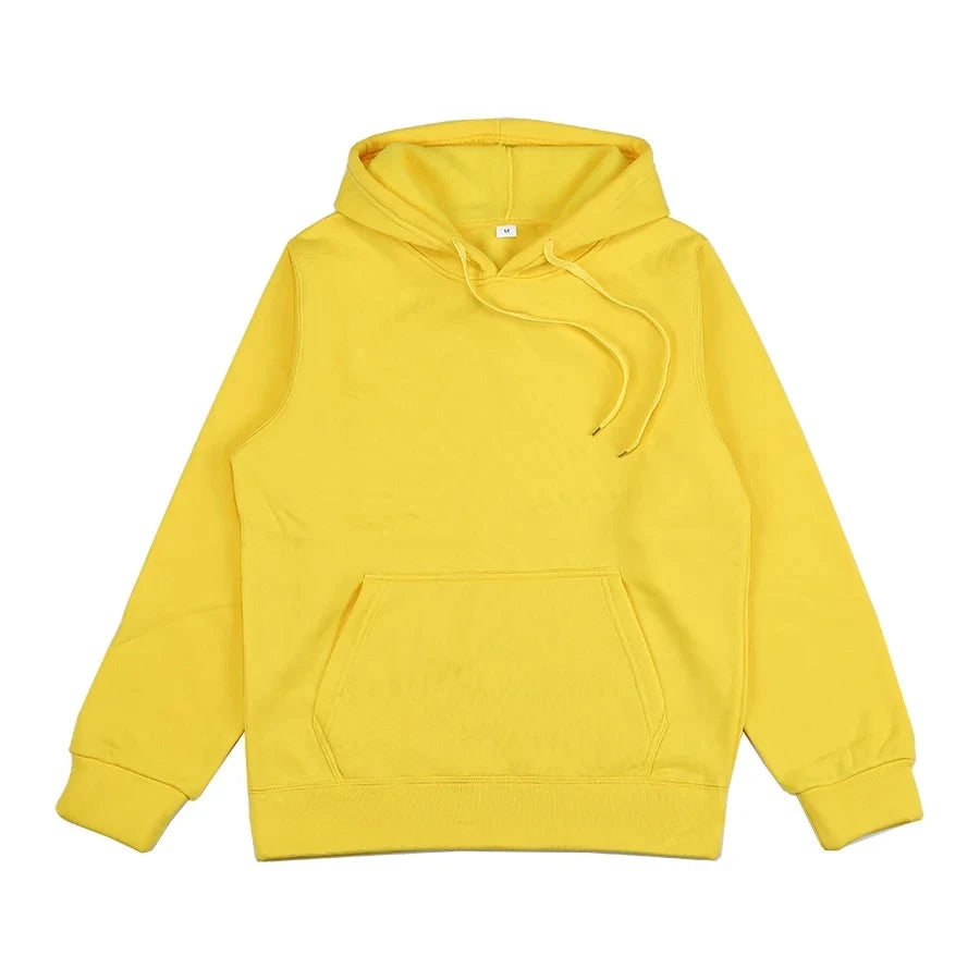 Sweat à Capuche Unisexe – Couleur Unie