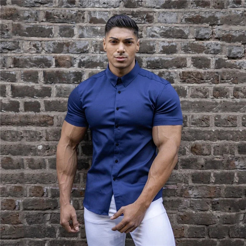 Chemise Homme Manches Courtes – Look Estival