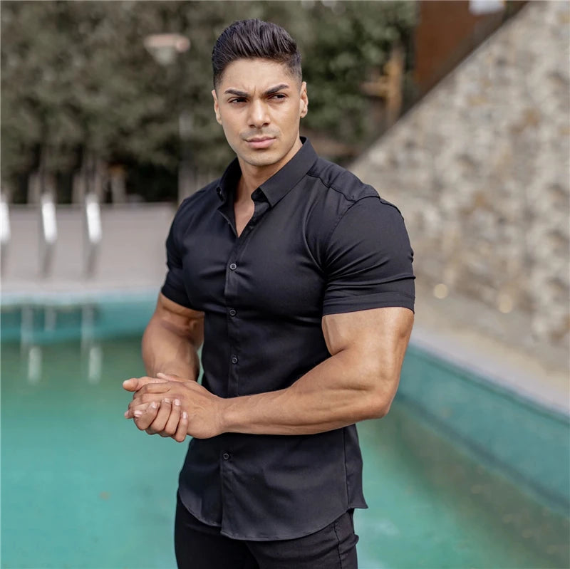 Chemise Homme Manches Courtes – Look Estival