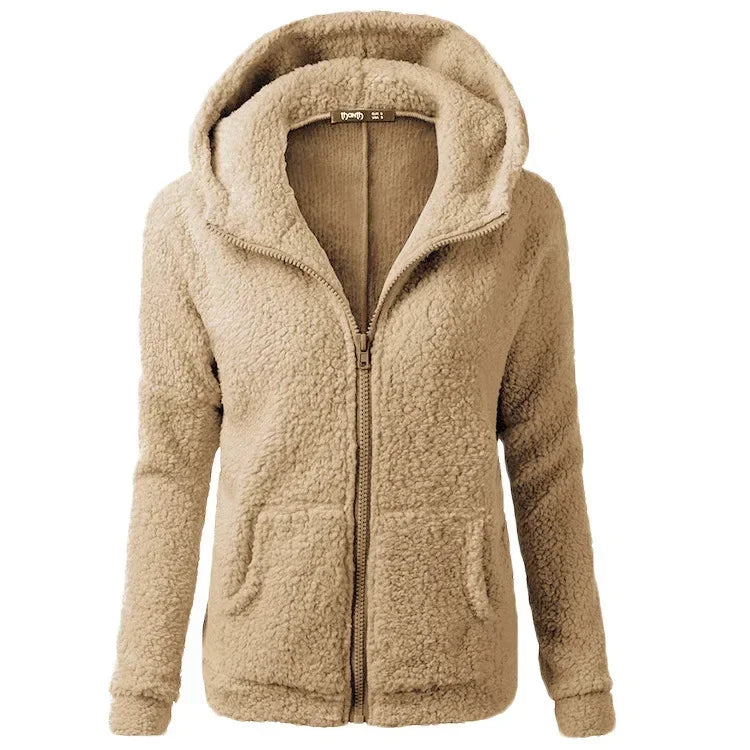 Veste à Capuche Femme – Douce et Tendance