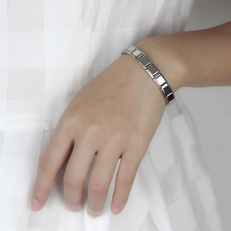 Bracelet en Acier Inoxydable 9 mm