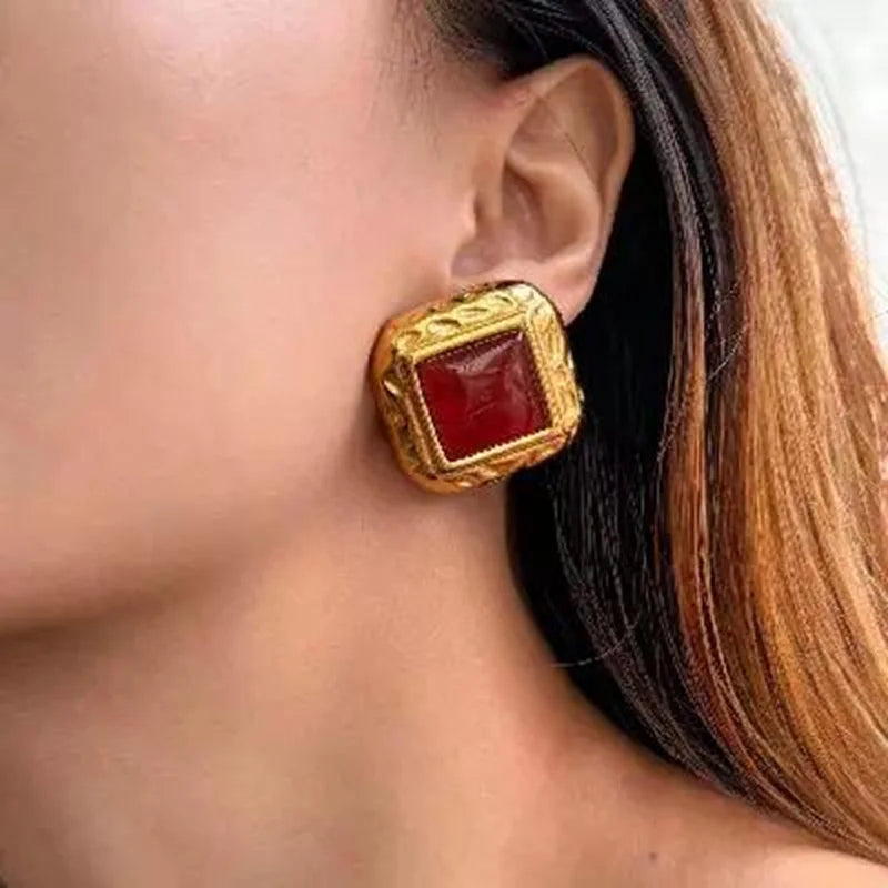 Boucles d'Oreilles Vintage Élégantes