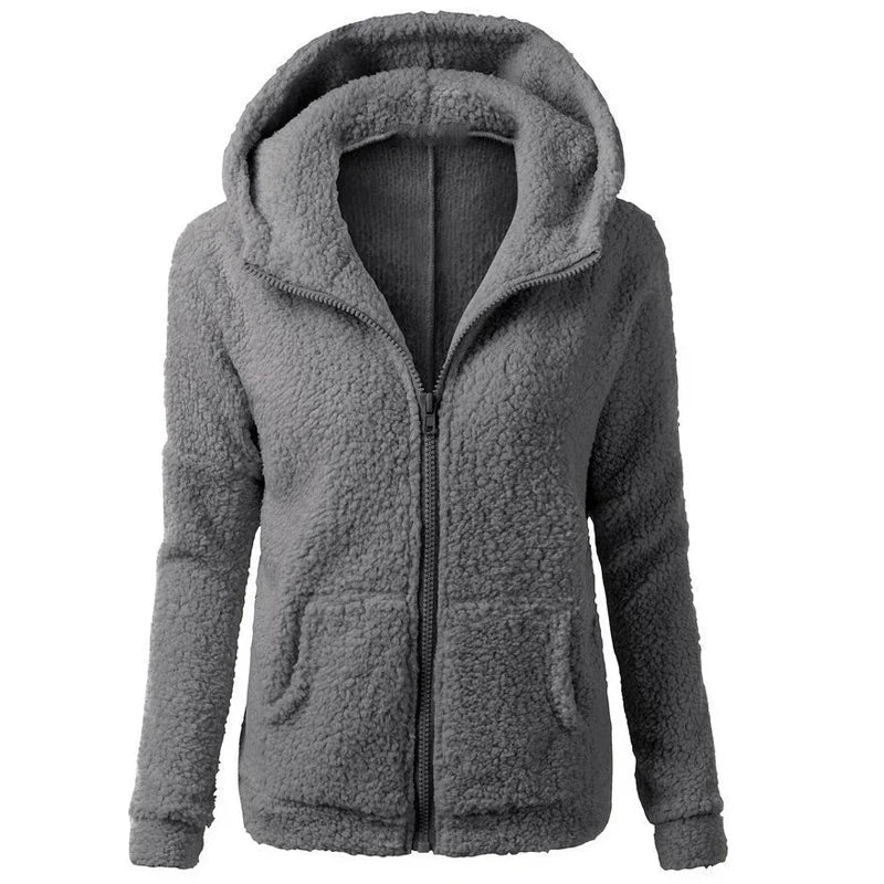 Veste à Capuche Femme – Douce et Tendance