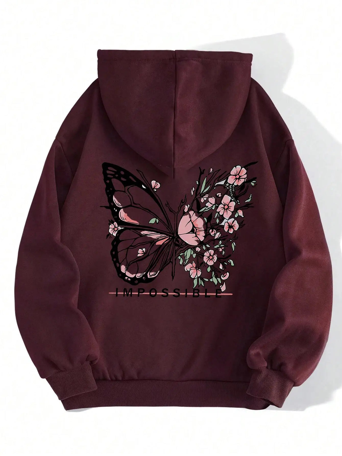 Sweat Femme Imprimé Papillon – Style Casual