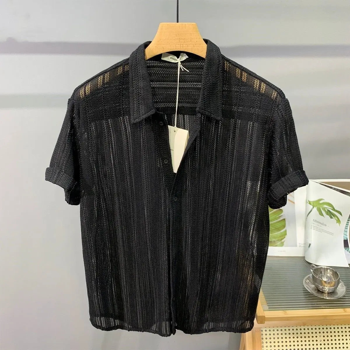 Chemise Homme Manches Courtes – Style Estival