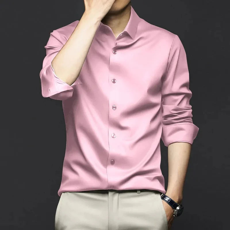 Chemise Homme Extensible Anti-Rides – Confort & Élégance