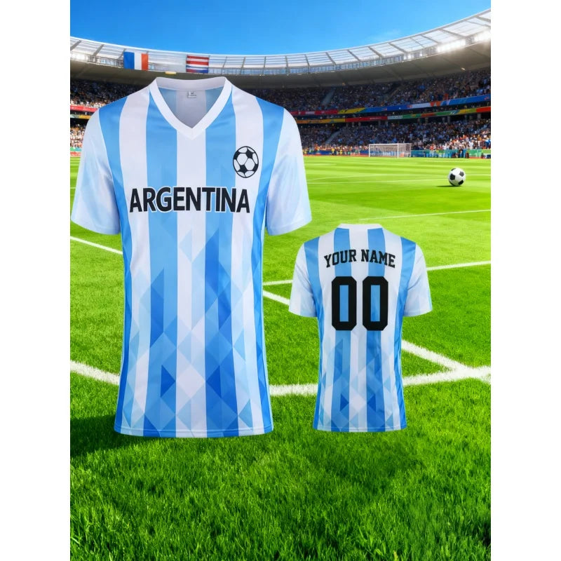 Maillot de Football Manches courtes 2026 – Sport