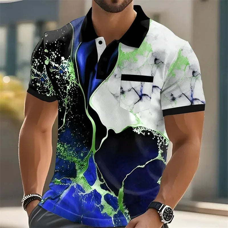 Polo Homme à Rayures