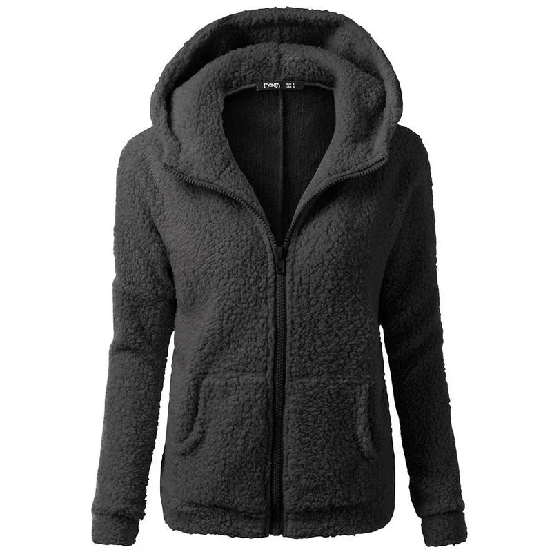 Veste à Capuche Femme – Douce et Tendance