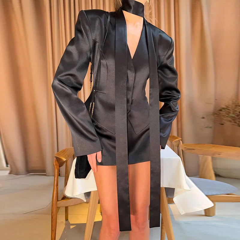 Ensemble Jupe & Blazer Femme Élégant
