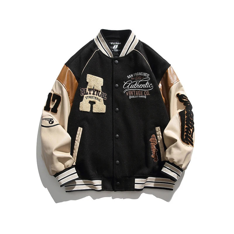 Veste Baseball Homme Brodée