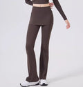 Pantalon Évasé Taille Haute Femme – Sport & Élégance