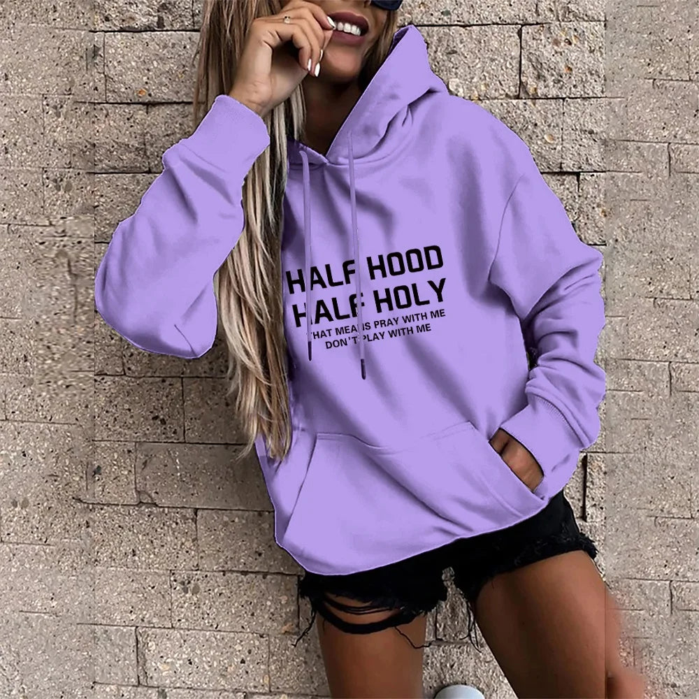 Sweat Oversize Femme – Confort Décontracté