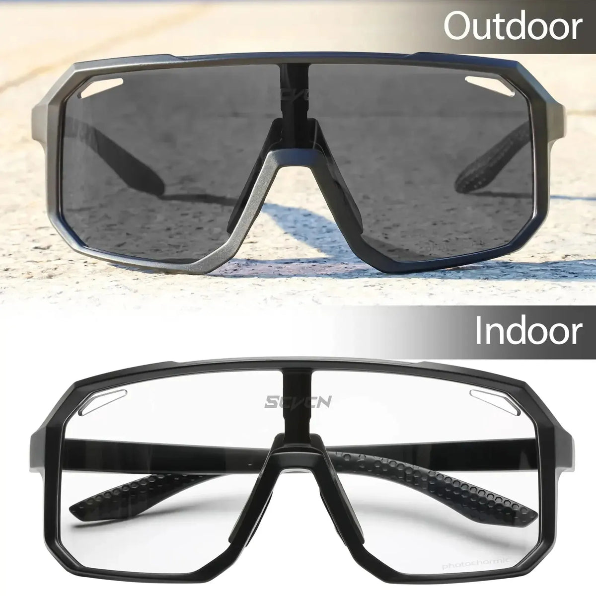 Lunettes de Vélo Photochromiques
