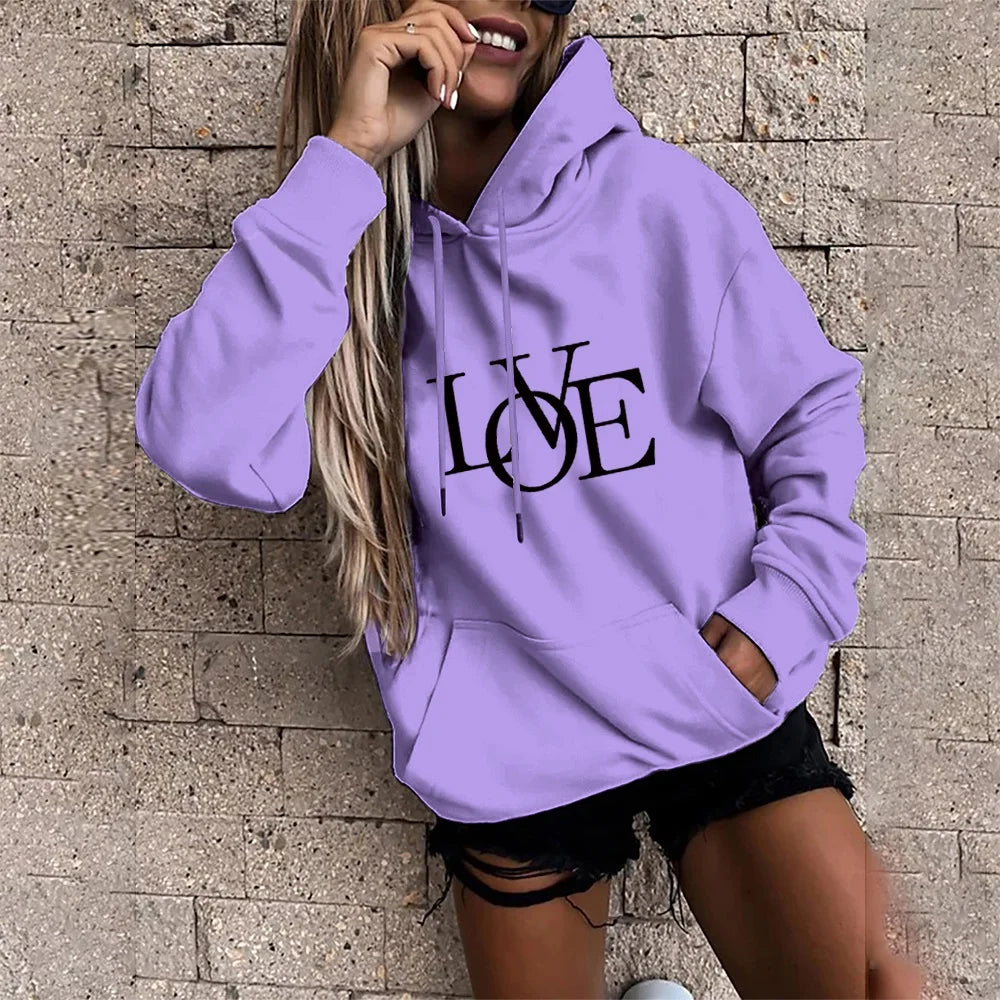 Sweat Oversize Femme – Confort Décontracté