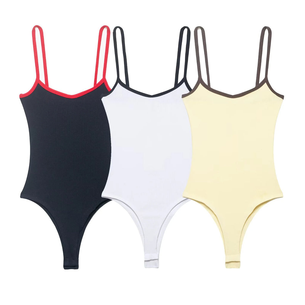 Body Femme Élégance – Bretelles Fines