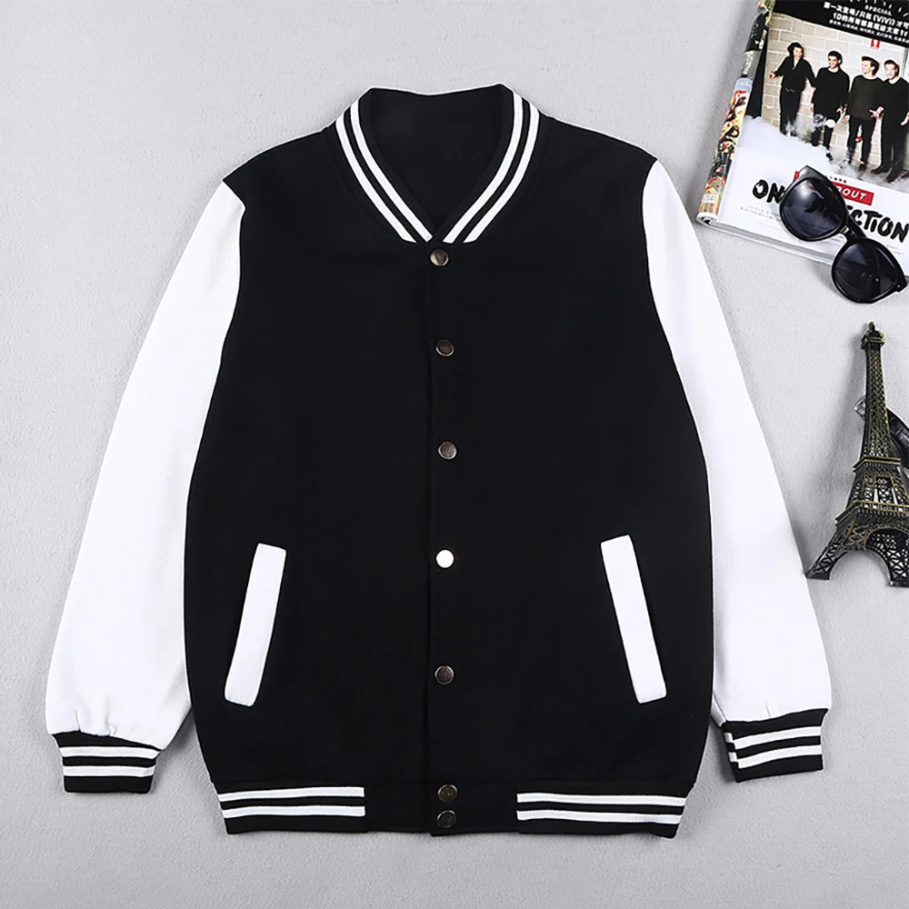 Veste Oversize Homme Noir & Blanc