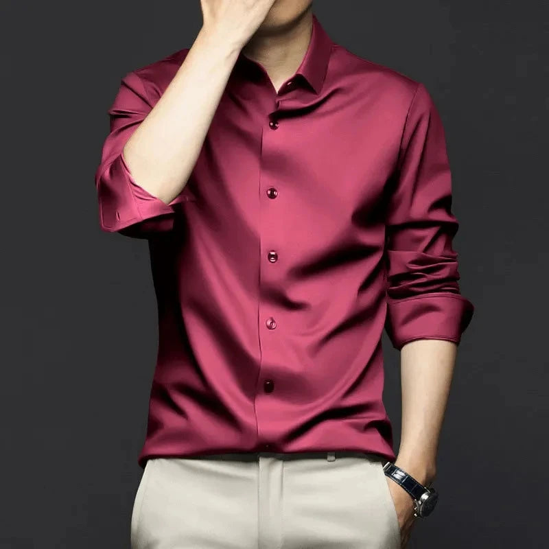 Chemise Homme Extensible Anti-Rides – Confort & Élégance