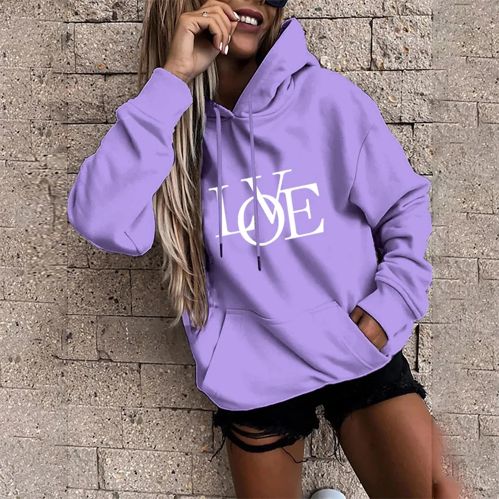 Sweat Oversize Femme – Confort Décontracté