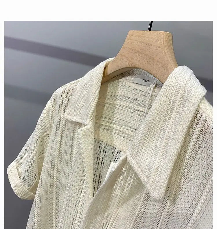 Chemise Homme Manches Courtes – Style Estival