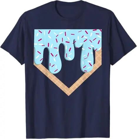 T-shirt Baseball Glace Homme