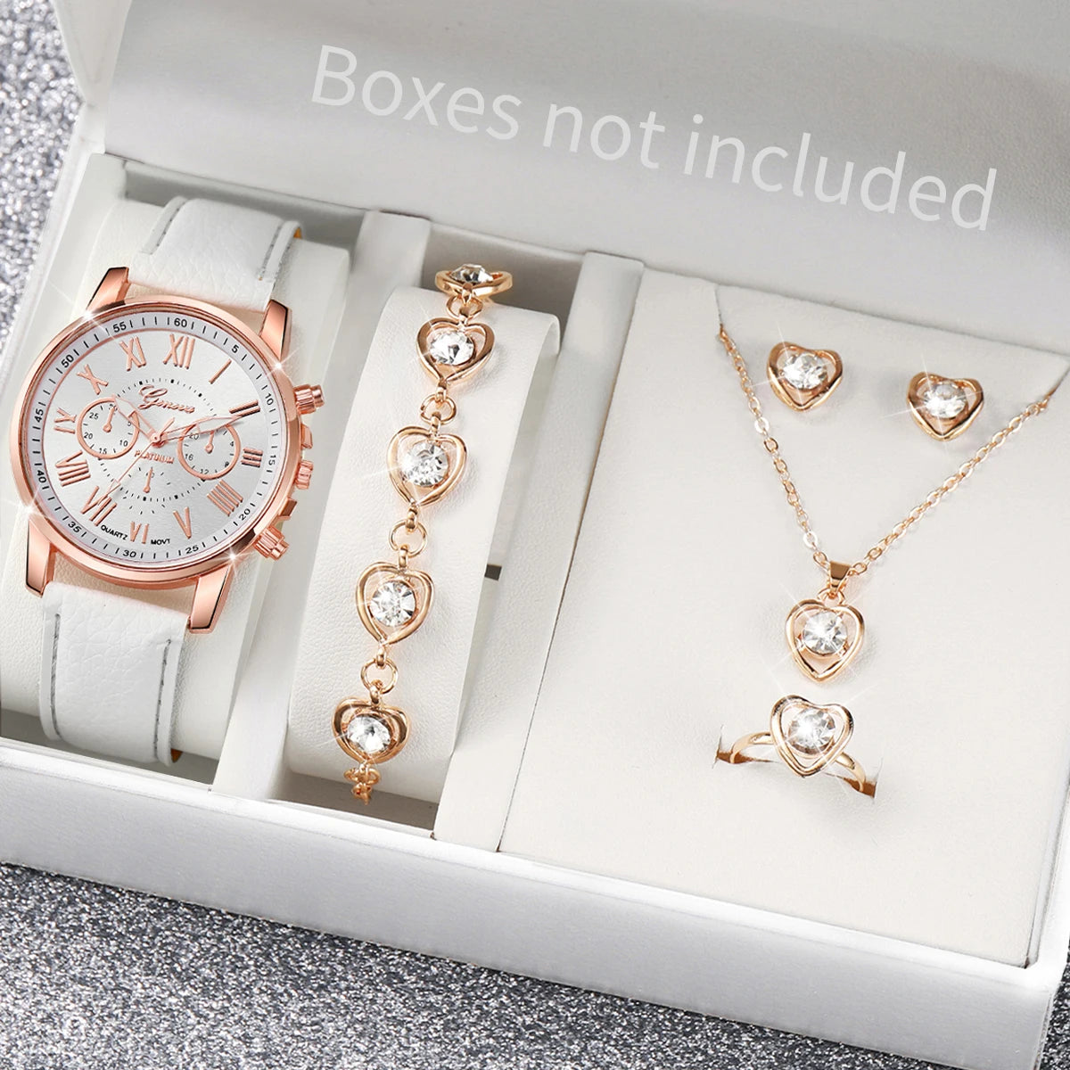 Set de Montres Féminines – 5/6 Pièces
