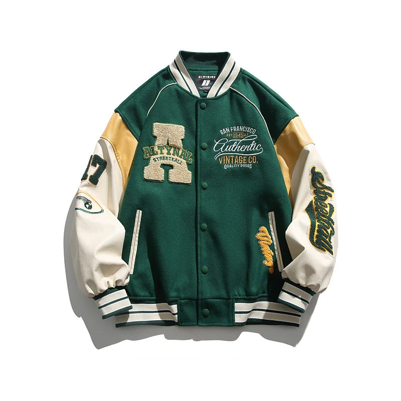 Veste Baseball Homme Brodée