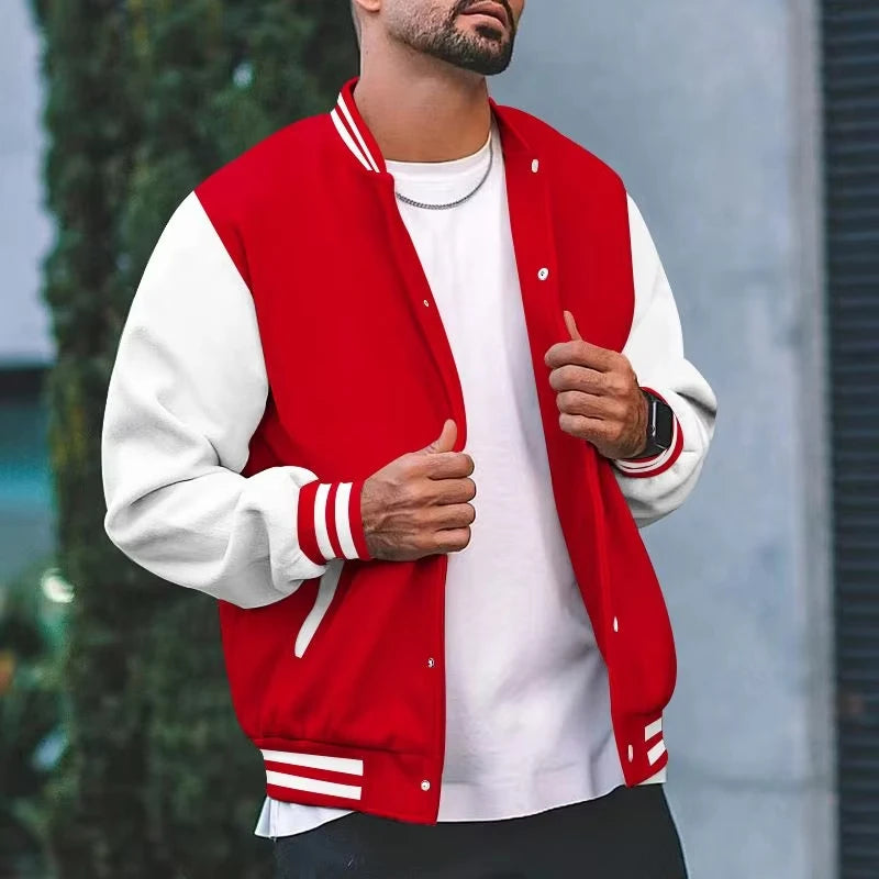 Veste Homme Boutonnée Style Automne-Hiver