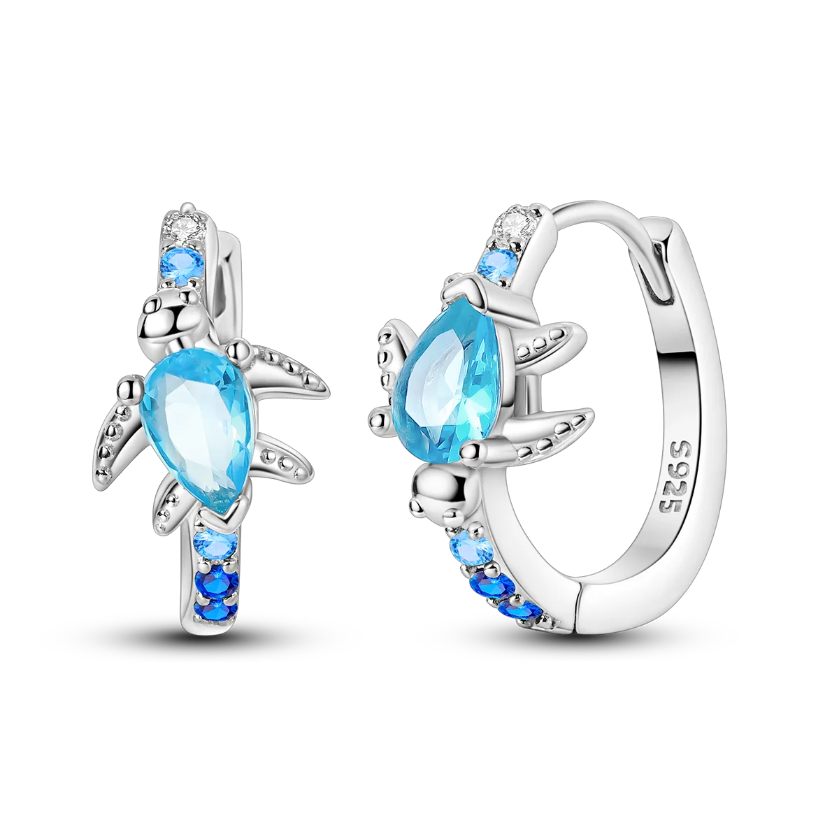 Boucles d'Oreilles Papillon Argent 925