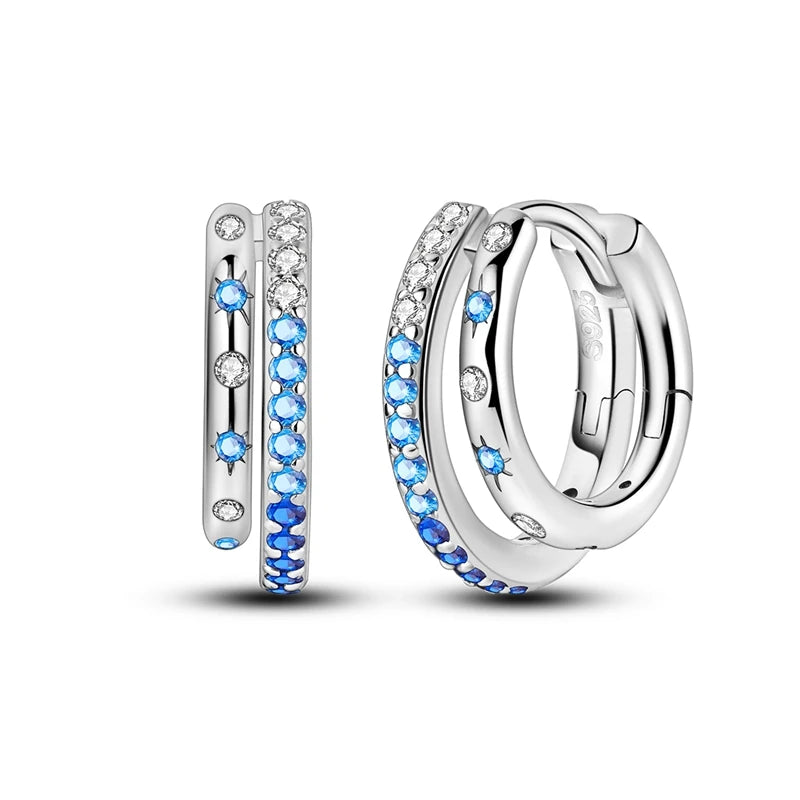 Boucles d'Oreilles Papillon Argent 925
