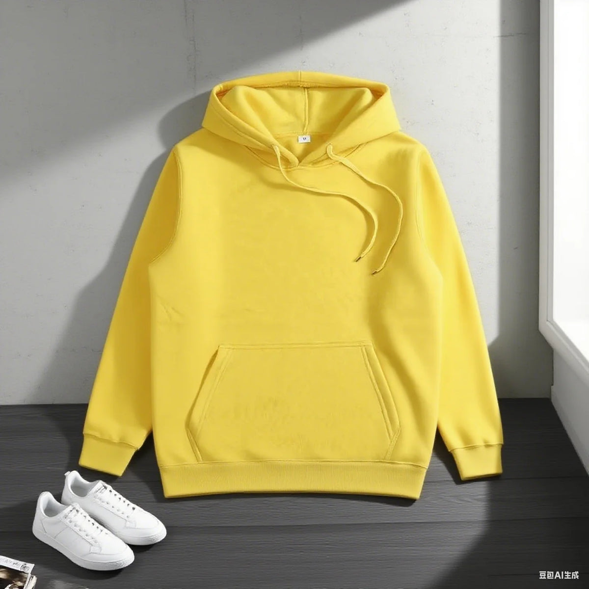 Sweat à Capuche Unisexe – Couleur Unie