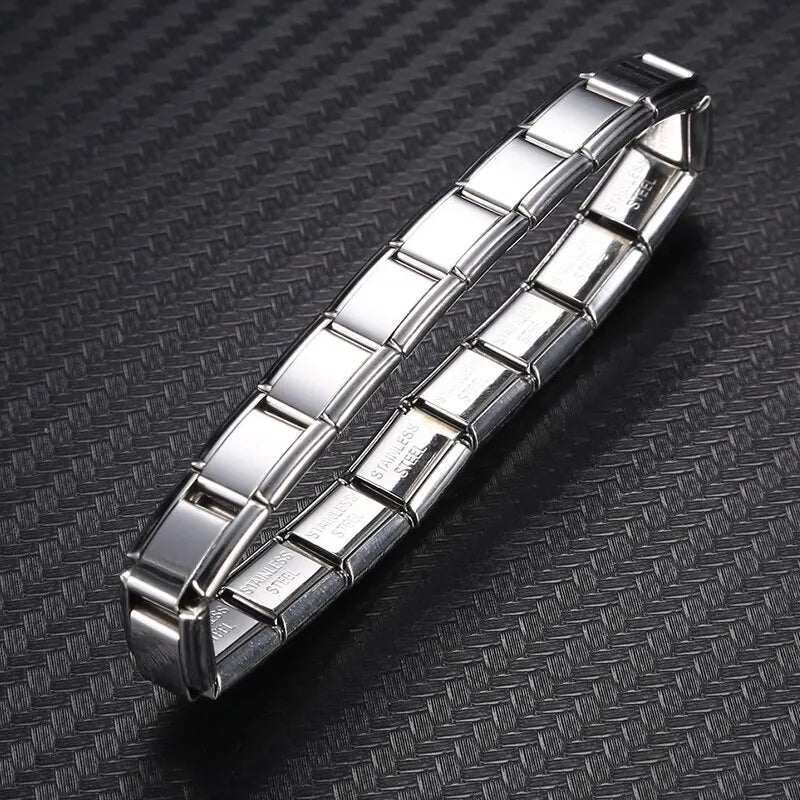 Bracelet en Acier Inoxydable 9 mm
