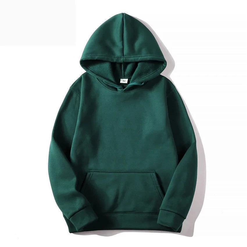 Sweat à Capuche Unisexe – Couleur Unie