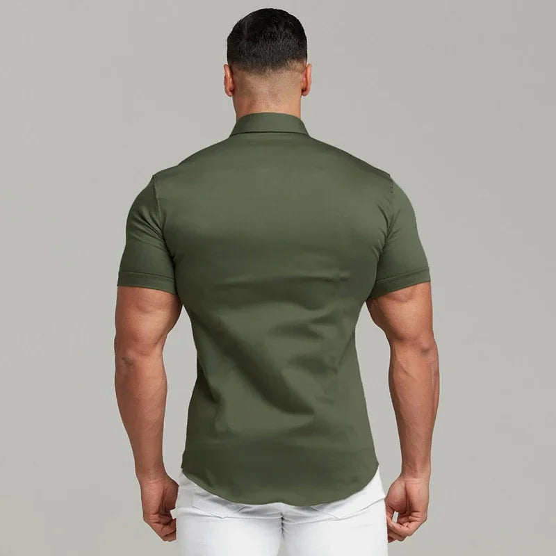 Chemise Homme Manches Courtes – Look Estival