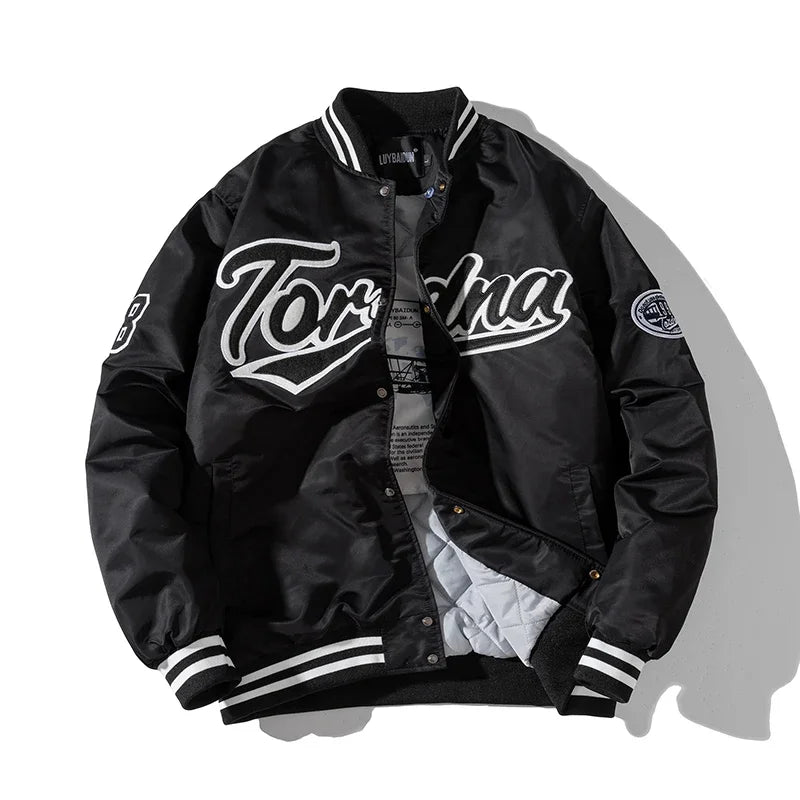 Veste Baseball Homme Style Hip-Hop