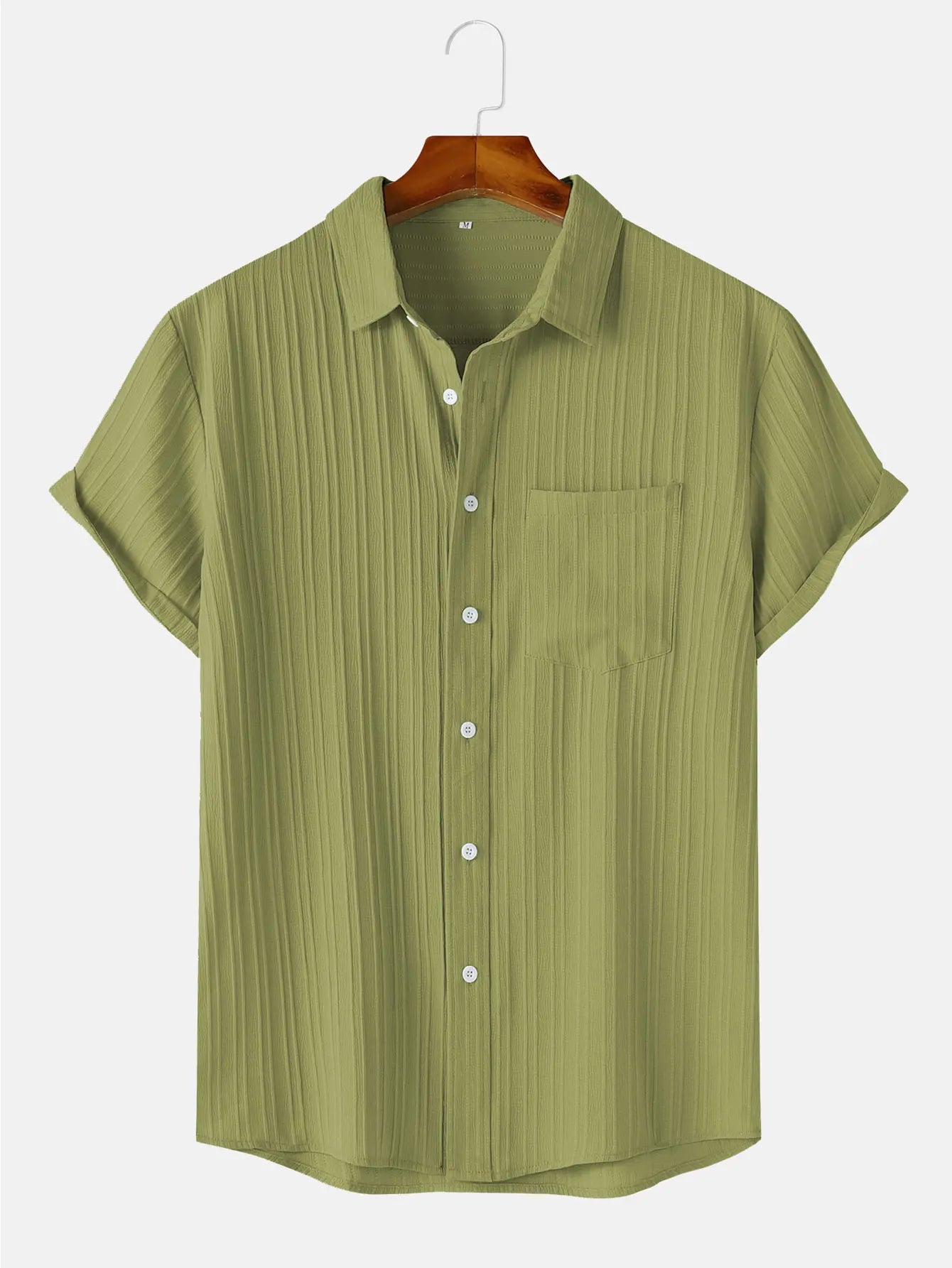 Chemise d’Été Homme Beach – Style Décontracté