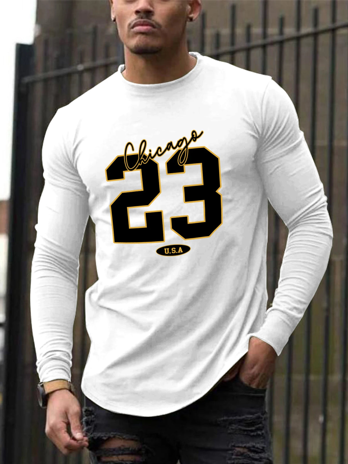T-shirt Homme Manches Longues Premium