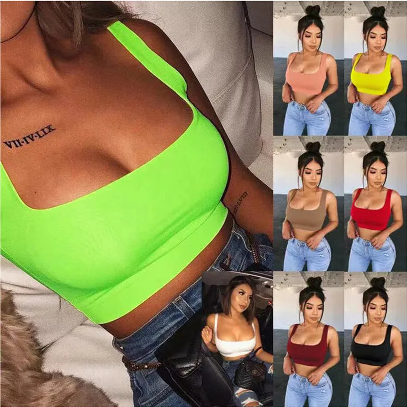 Crop Top Dos Nu Femme