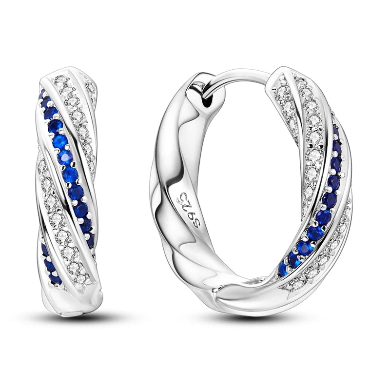 Boucles d'Oreilles Papillon Argent 925