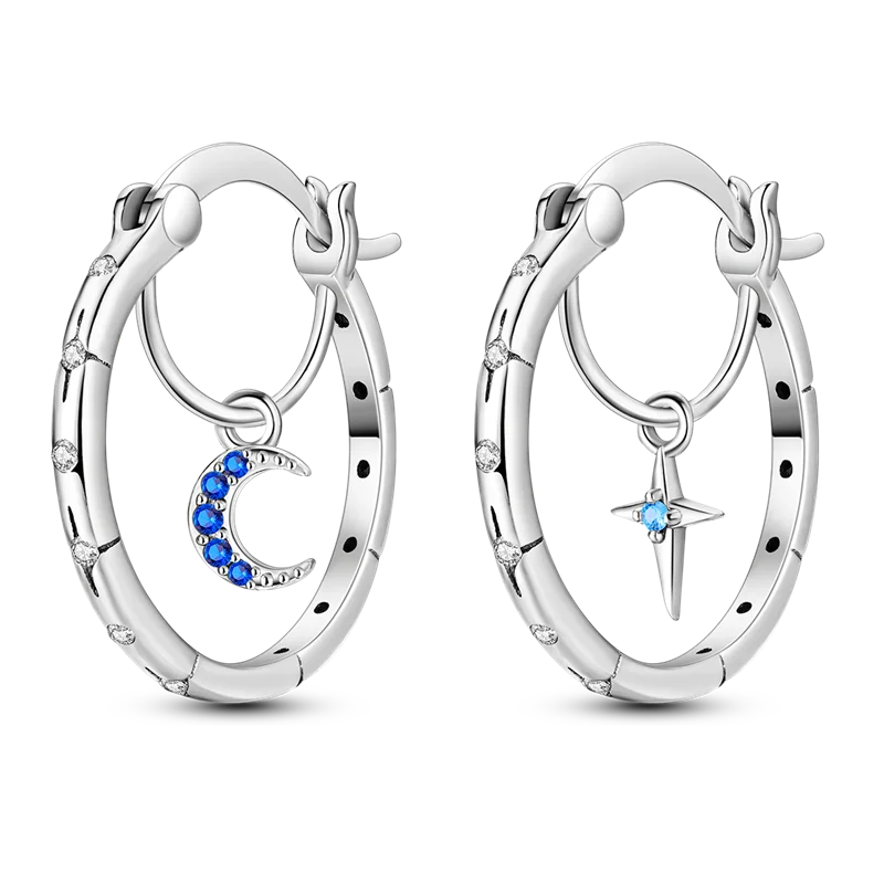 Boucles d'Oreilles Papillon Argent 925