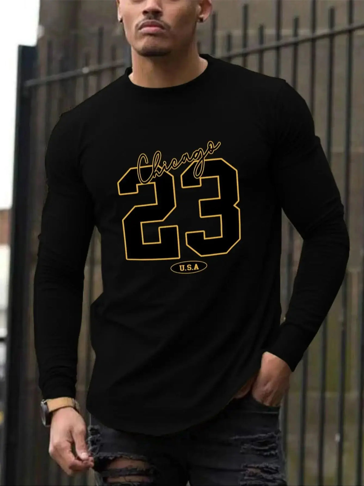 T-shirt Homme Manches Longues Premium