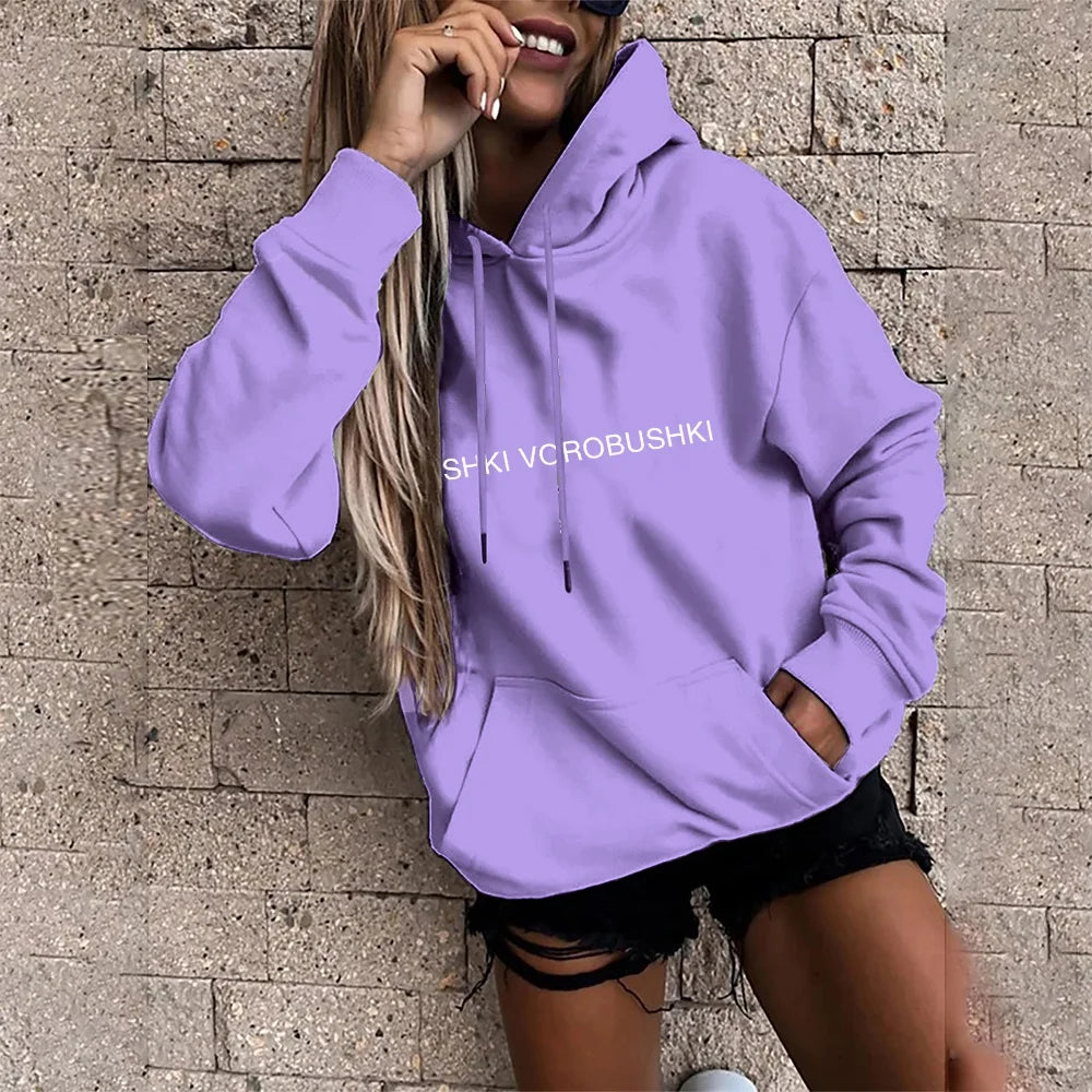 Sweat Oversize Femme – Confort Décontracté